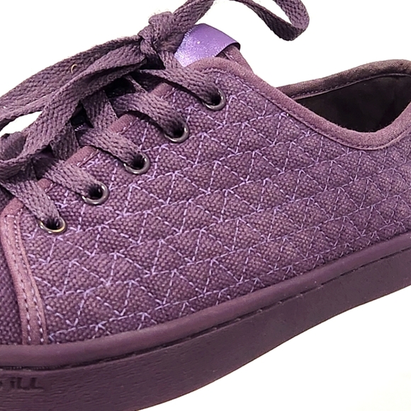 So iLL Casual Shoes Lace Up Sneakers Women 8.5/ Men 7 Purple Monochromatic‎ - Picture 11 of 12
